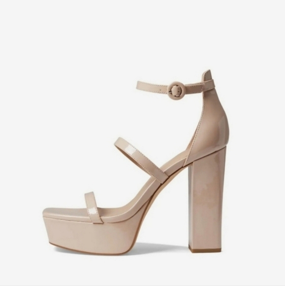 Marc Fisher LTD Frita High Heels Light Natural Nude - Picture 1 of 15